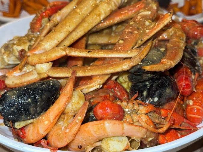Claw Daddy's food